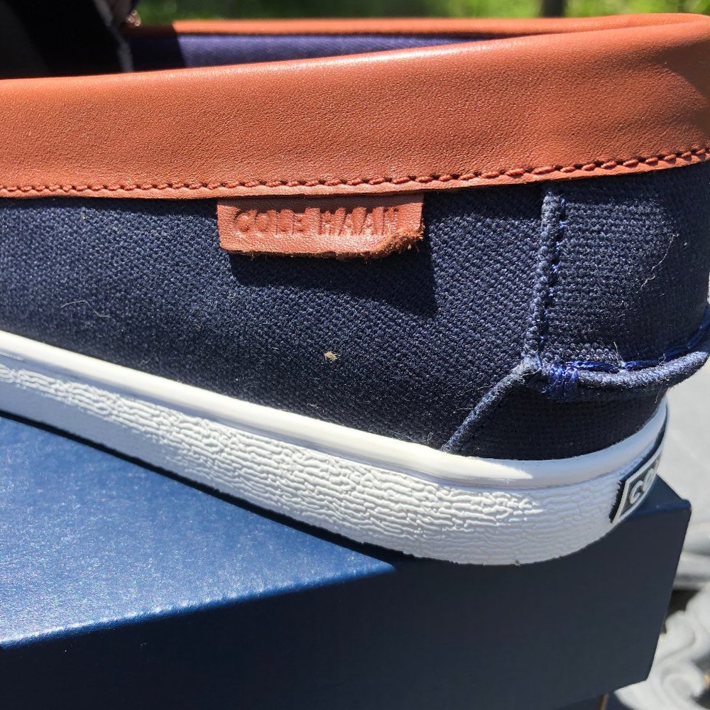 New Cole Haan Nantucket Loafer II in Blue Blazer - Picture 3 of 9